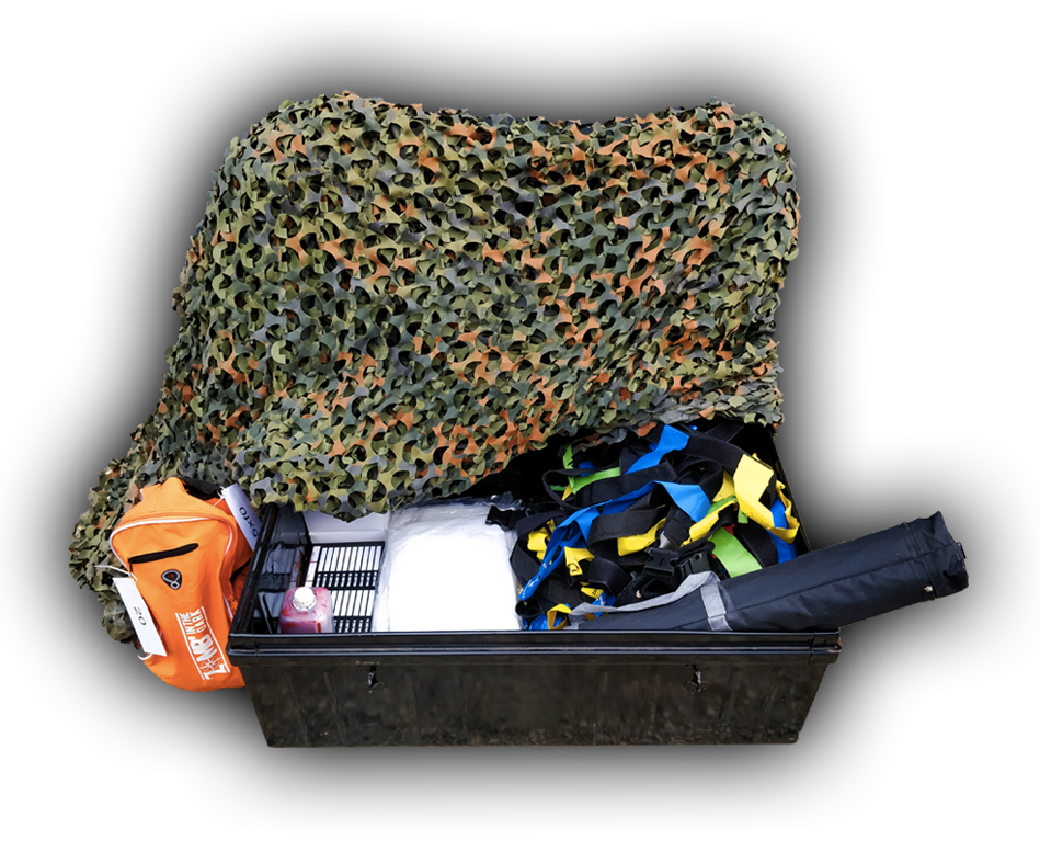 Zomb’in The Box Une box remplie du nécessaire pour organiser une Zomb'in The Dark