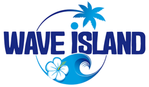 Logo de Wave Island, le parc à Monteux où à lieu la Zomb'Island